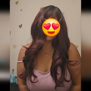 Cherry Cola Colored Wig NWG